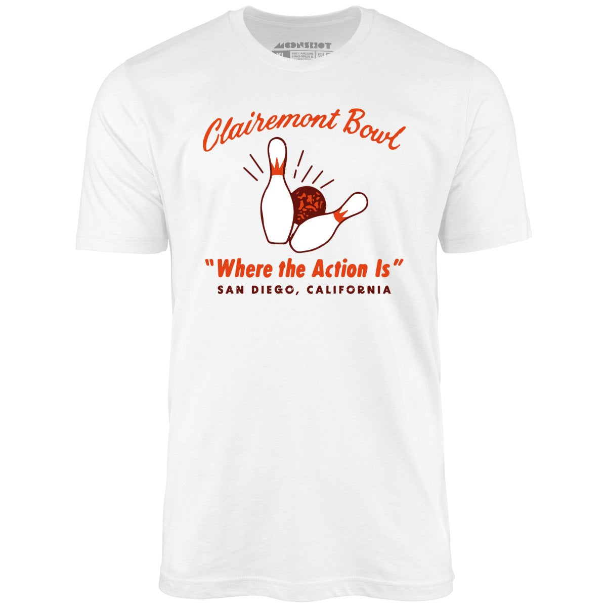 Clairemont Bowl - San Diego, CA - Vintage Bowling Alley - Unisex