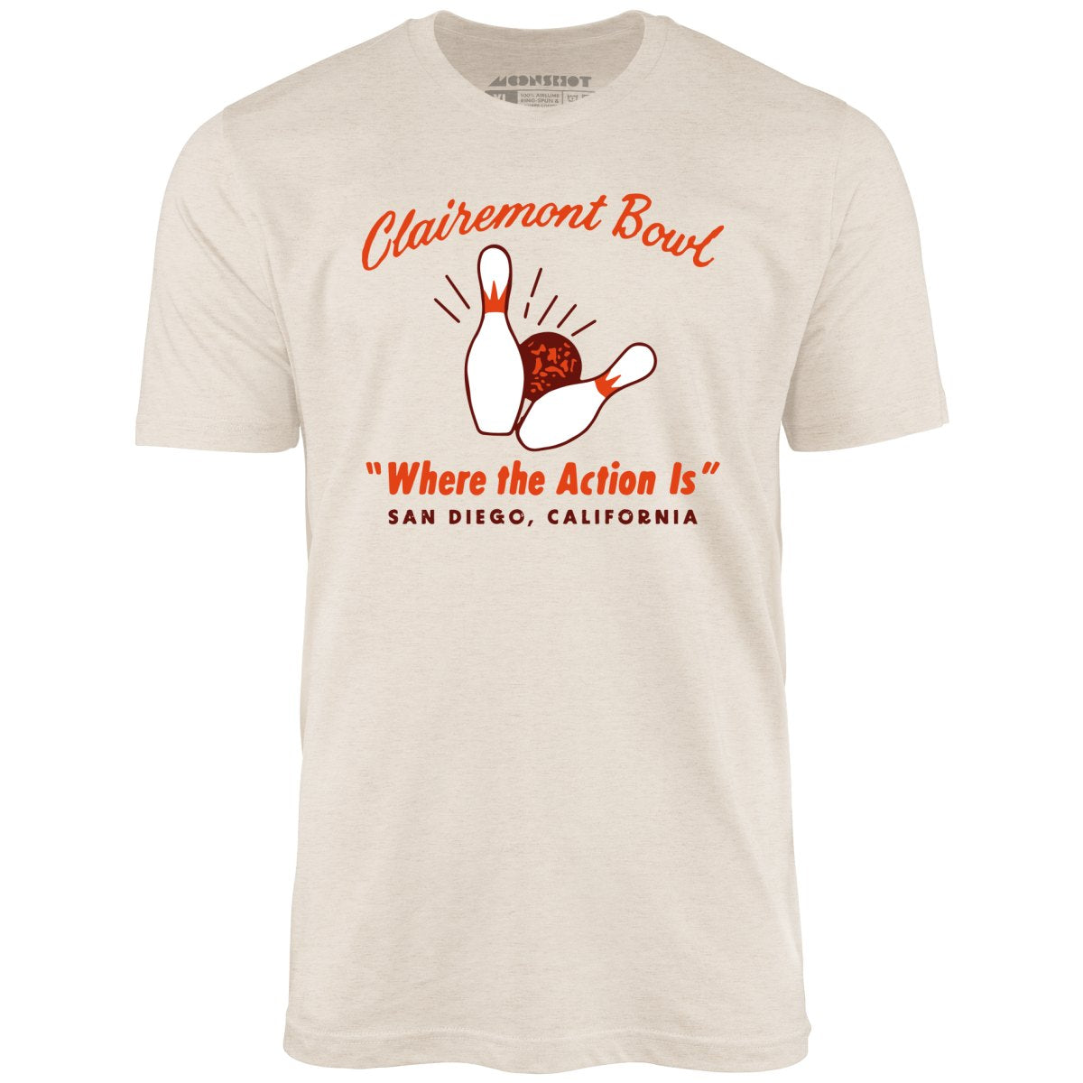 Clairemont Bowl - San Diego, CA - Vintage Bowling Alley - Unisex