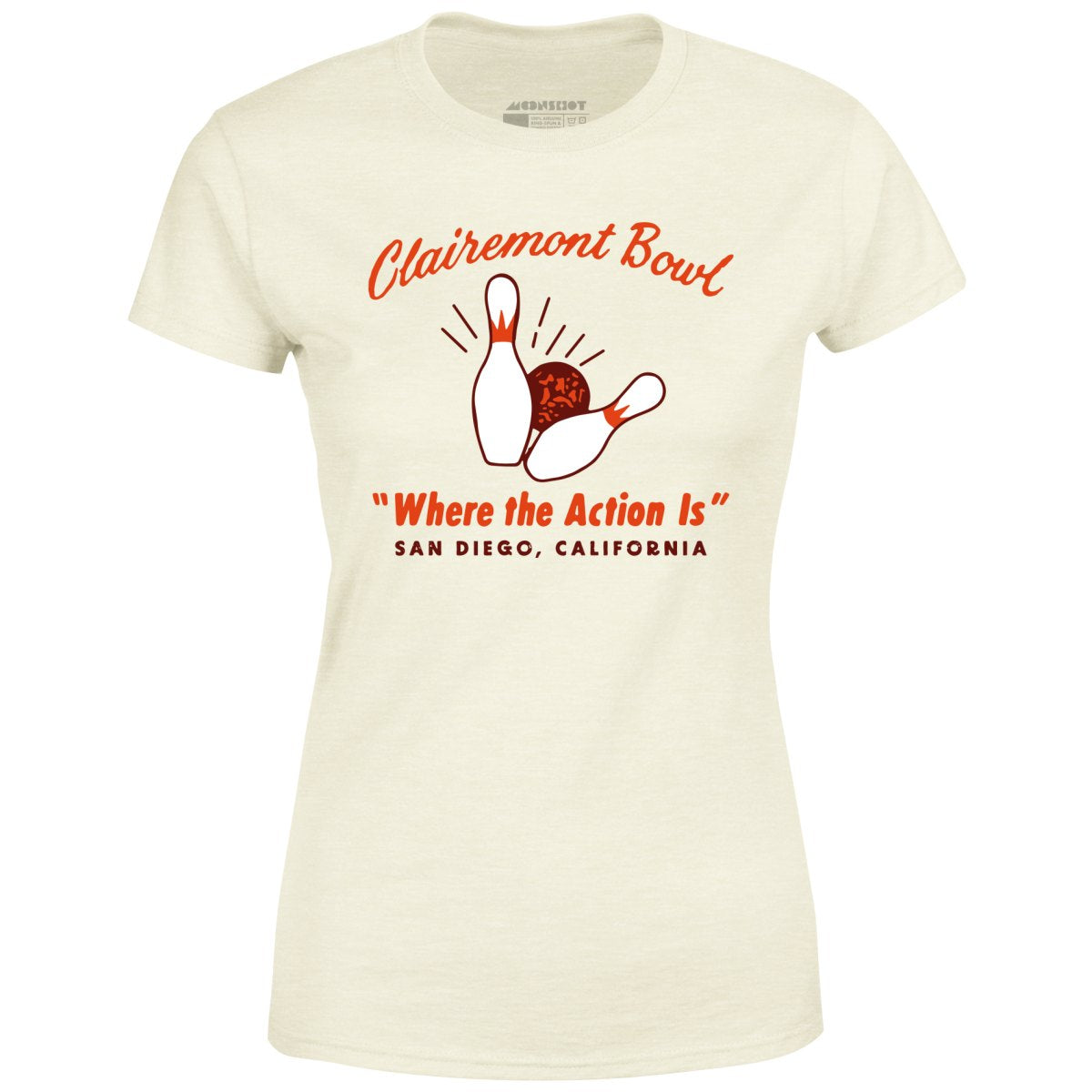 Clairemont Bowl - San Diego, CA - Vintage Bowling Alley - Women's