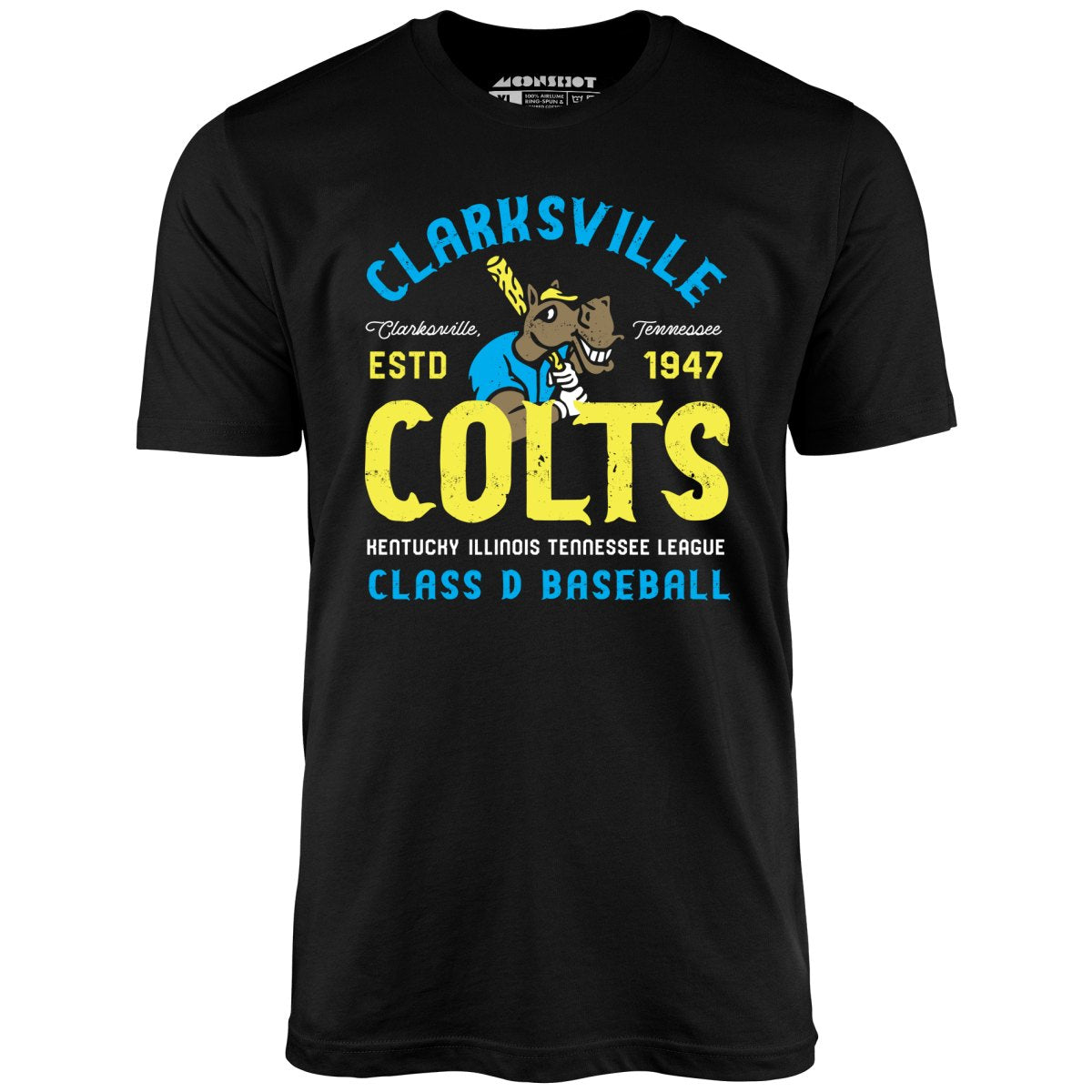 Clarksville Colts - Tennessee - Vintage Defunct Baseball Teams - Unisex
