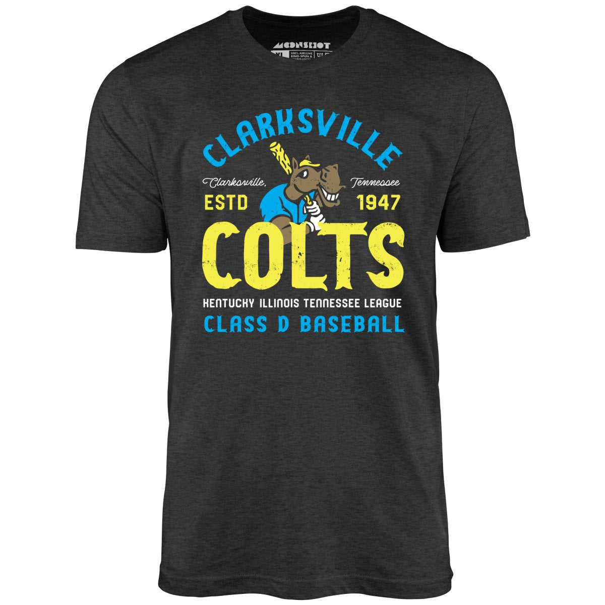 Clarksville Colts - Tennessee - Vintage Defunct Baseball Teams - Unisex