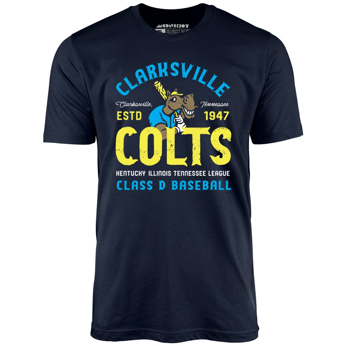 Clarksville Colts - Tennessee - Vintage Defunct Baseball Teams - Unisex