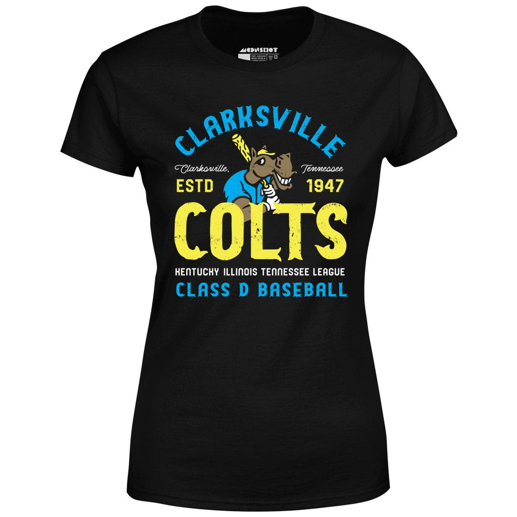Clarksville Colts - Tennessee - Vintage Defunct Baseball Teams - Women's