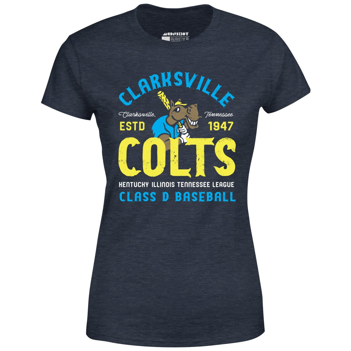 Clarksville Colts - Tennessee - Vintage Defunct Baseball Teams - Women's
