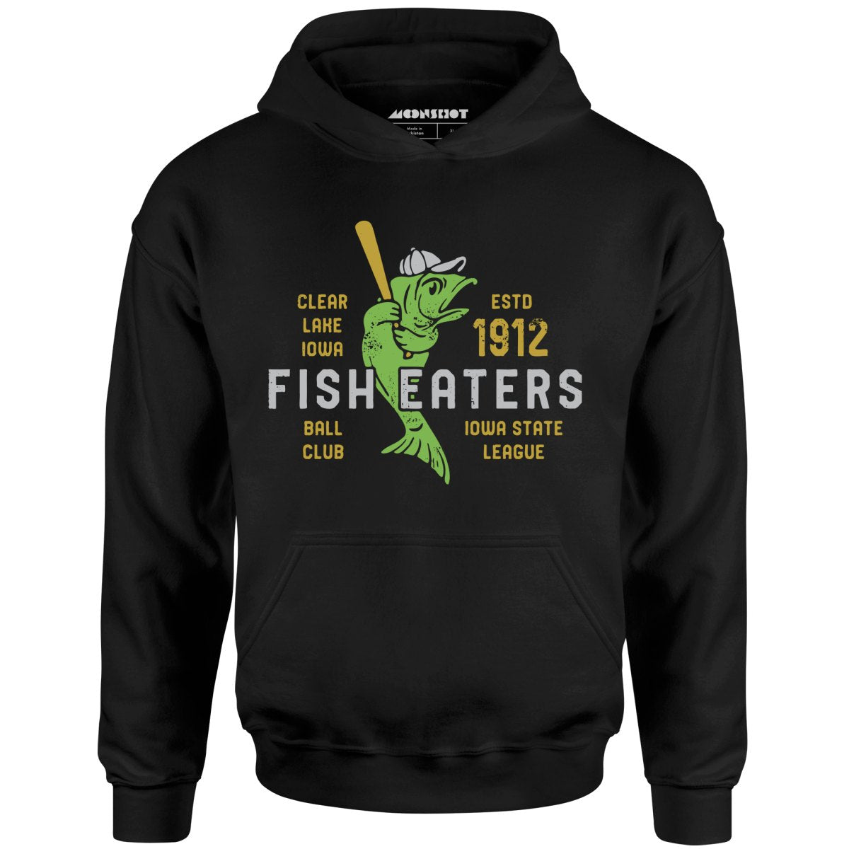 Clear Lake Fish Eaters - Iowa - Vintage Defunct Baseball Teams - Unisex
