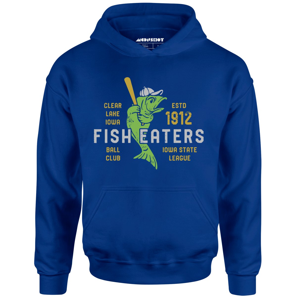 Clear Lake Fish Eaters - Iowa - Vintage Defunct Baseball Teams - Unisex