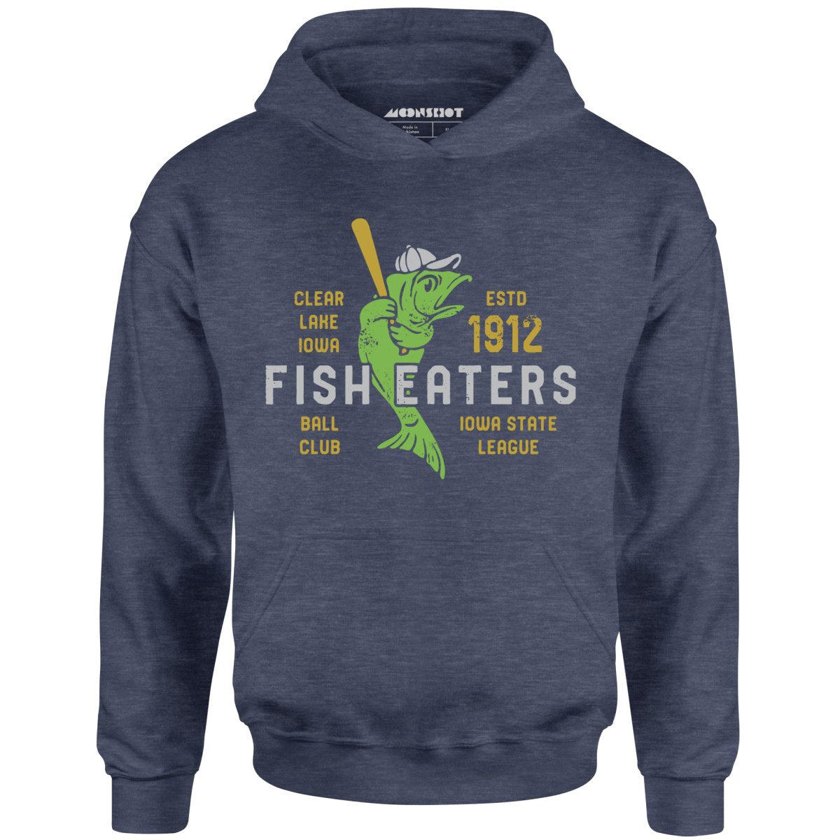 Clear Lake Fish Eaters - Iowa - Vintage Defunct Baseball Teams - Unisex