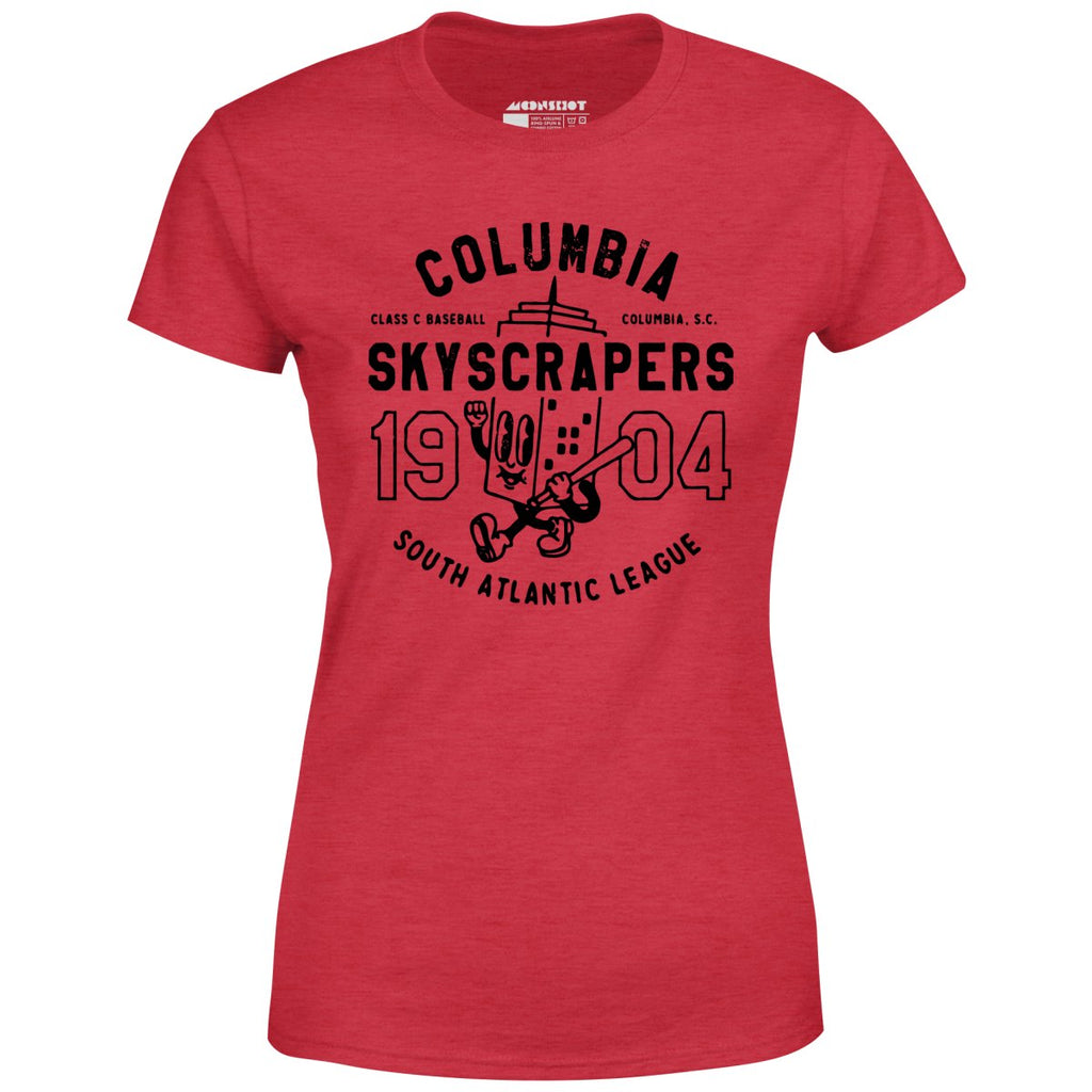 Columbia Skyscrapers - South Carolina - Vintage Defunct Baseball Teams - Women's