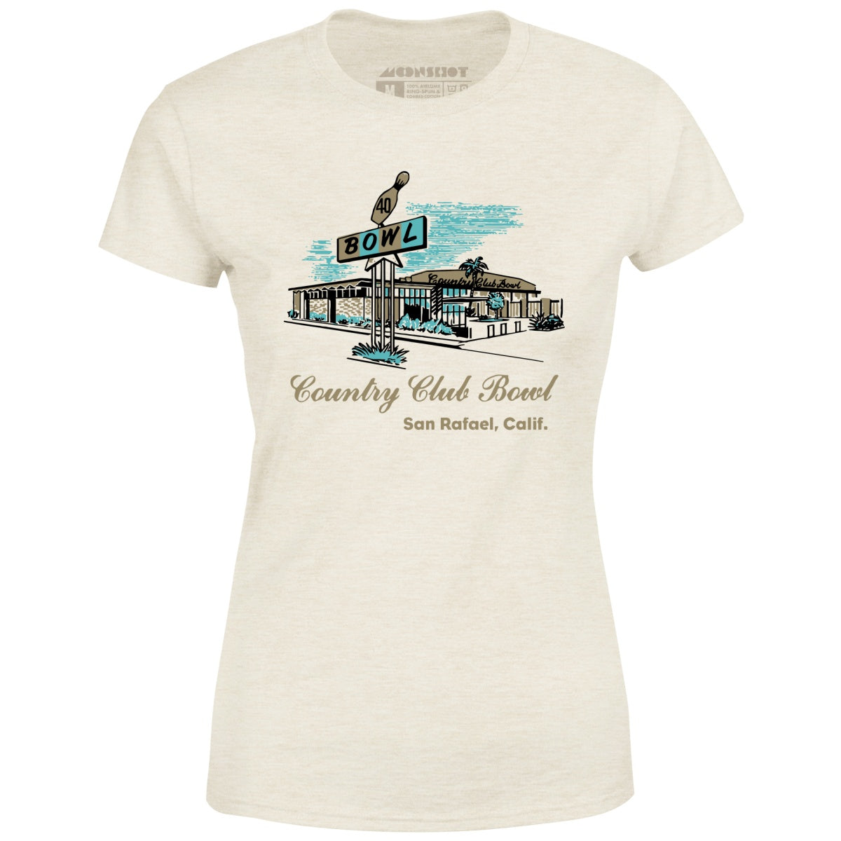 Country Club Bowl - San Rafael, CA - Vintage Bowling Alley - Women's