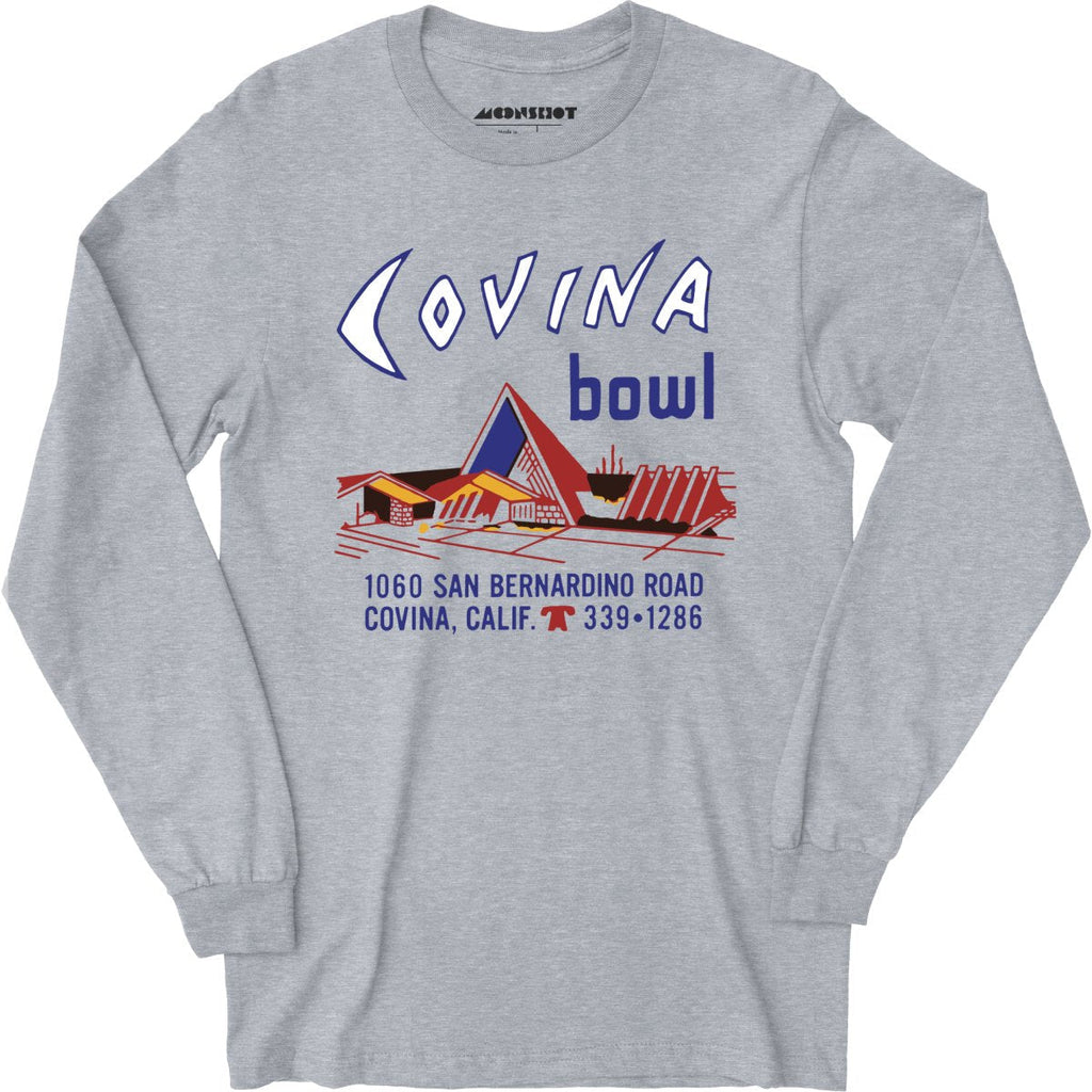 Covina Bowl - Covina, CA - Vintage Bowling Alley - Long Sleeve