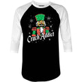 Crack Addict Nutcracker - 3/4 Sleeve Raglan