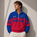 BUF x football Half-Zip Sweatshirt
