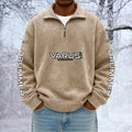 Varus Unisex Quarter Zip Pullover Sweatshirt - Multicolor