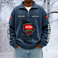 Aprilia Custom Name Quarter Zip Pullover Sweatshirt - Multicolor