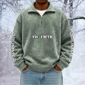 Vic Firth Unisex Quarter Zip Pullover Sweatshirt - Multicolor