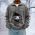 Lada Custom Name Quarter Zip Pullover Sweatshirt - Multicolor