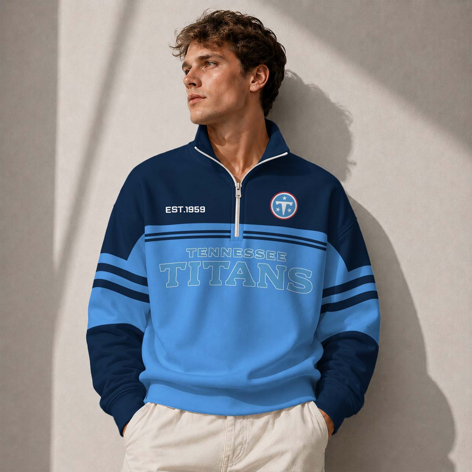 TEN x football Half-Zip Sweatshirt
