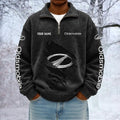 Oldsmobile Custom Name Quarter Zip Pullover Sweatshirt - Multicolor