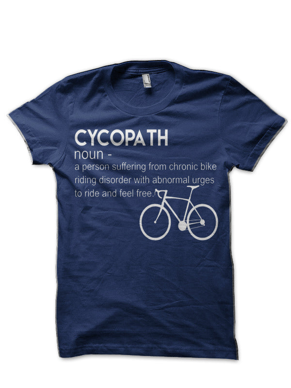 Funny Cycling Design Cycopath Noun T-Shirt Hoodie, Sweatshirt | ThreadNative.com (Image 2)