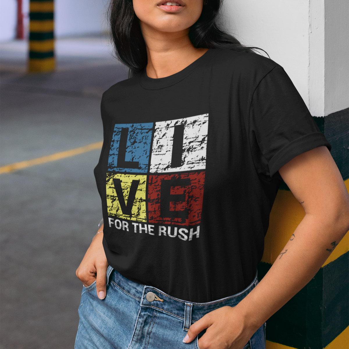 Live For The Rush Tee