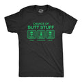 100% Chance of Butt Stuff Men's Tshirt Sex Graphic Tee