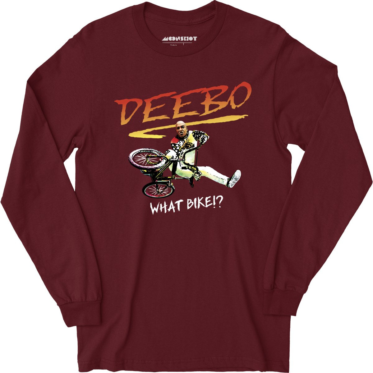 Deebo Rad BMX Bike Parody Mashup - Long Sleeve