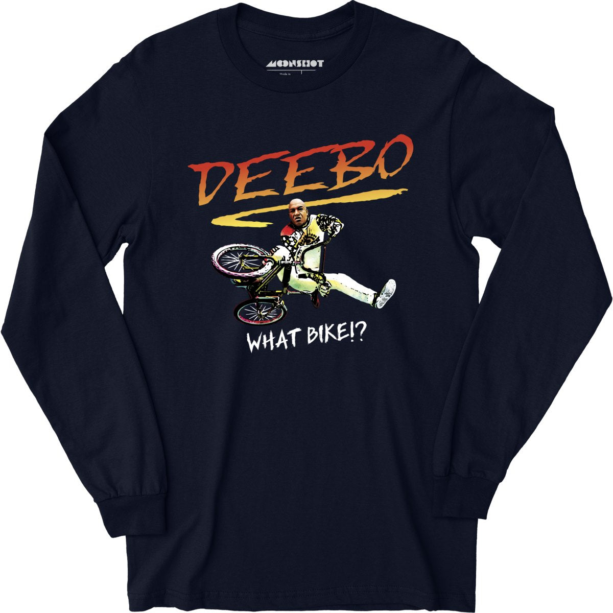 Deebo Rad BMX Bike Parody Mashup - Long Sleeve