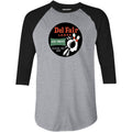 Del Fair Lanes - Cincinnati, OH - Vintage Bowling Alley - 3/4 Sleeve Raglan