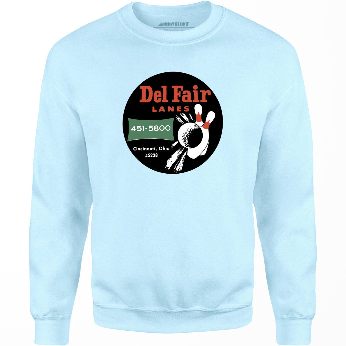 Del Fair Lanes - Cincinnati, OH - Vintage Bowling Alley - Unisex