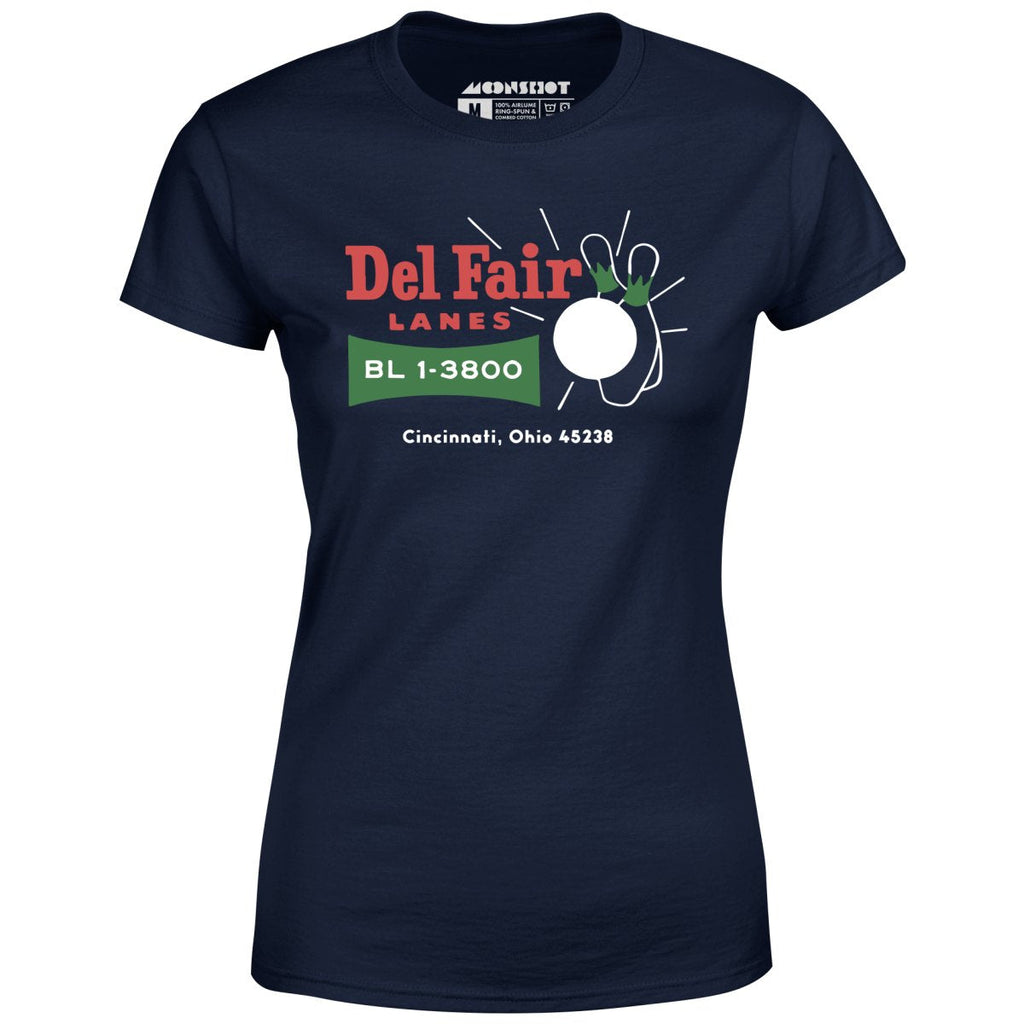 Del Fair Lanes v2 - Cincinnati, OH - Vintage Bowling Alley - Women's