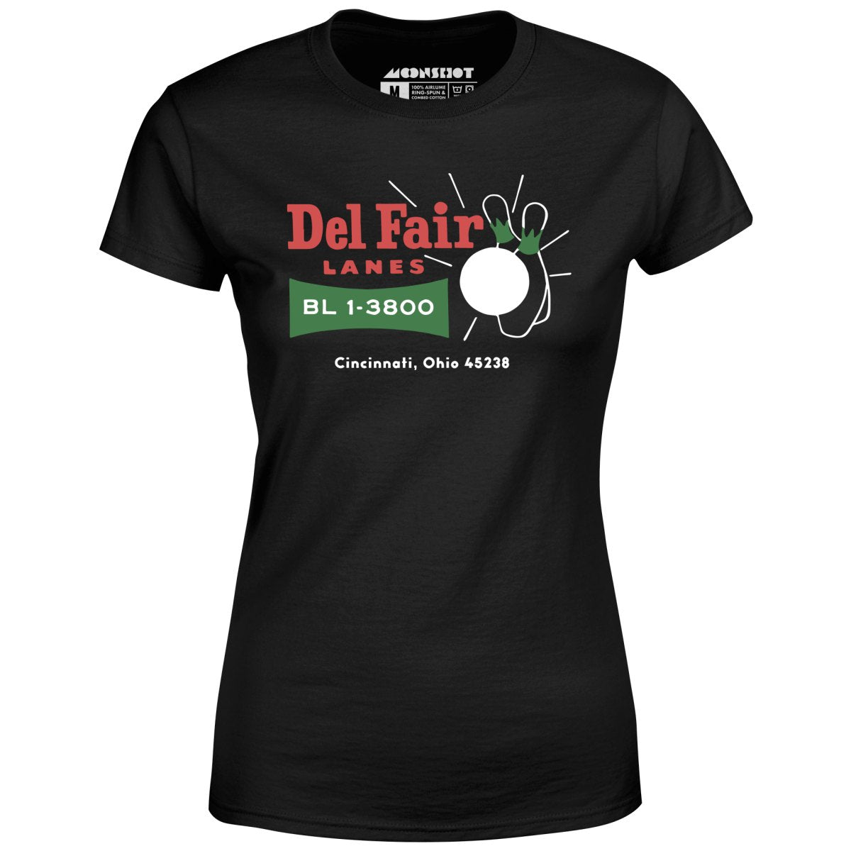 Del Fair Lanes v2 - Cincinnati, OH - Vintage Bowling Alley - Women's