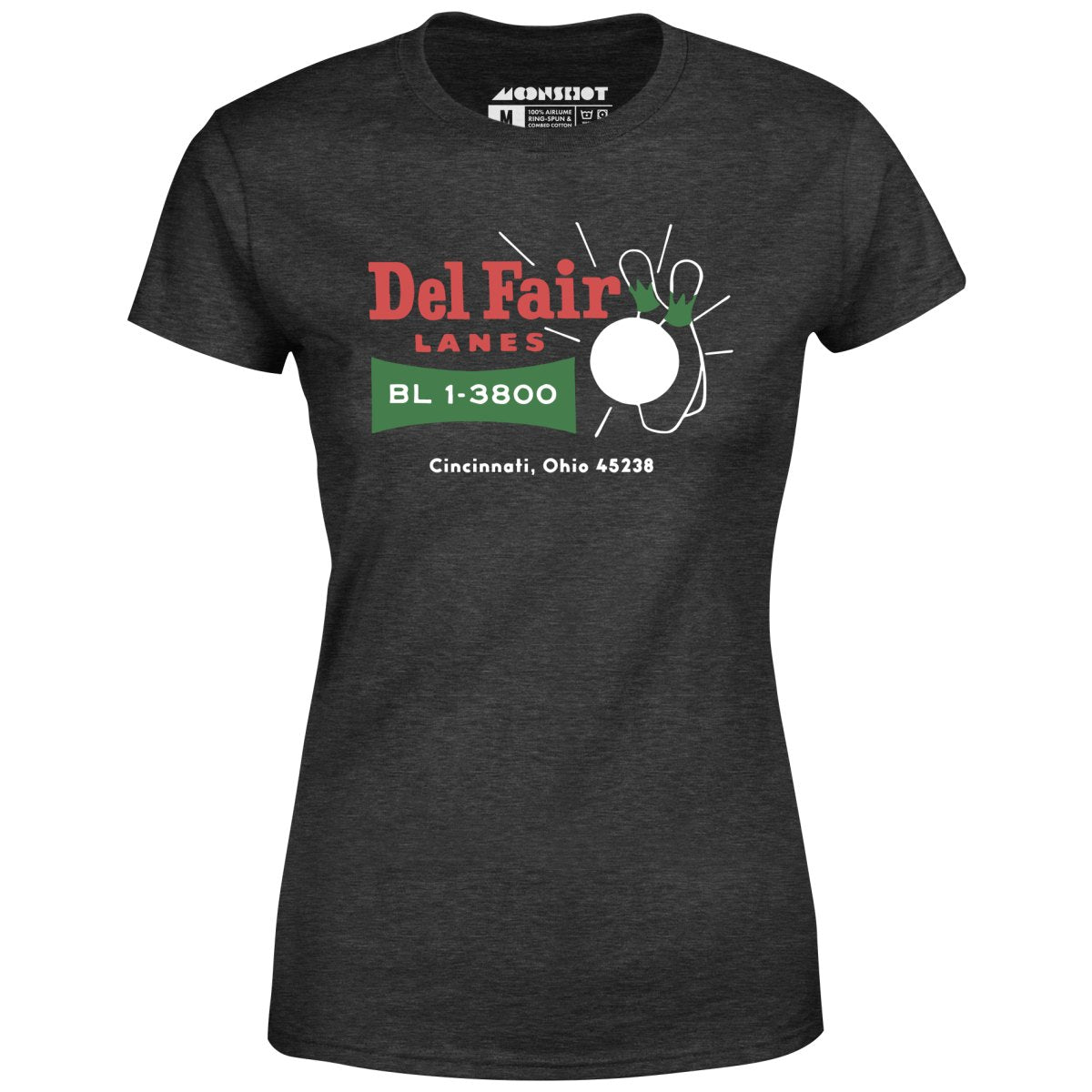 Del Fair Lanes v2 - Cincinnati, OH - Vintage Bowling Alley - Women's