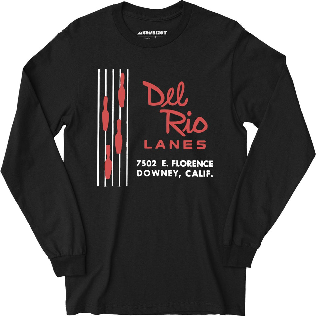 Del Rio Lanes - Downey, CA - Vintage Bowling Alley - Long Sleeve