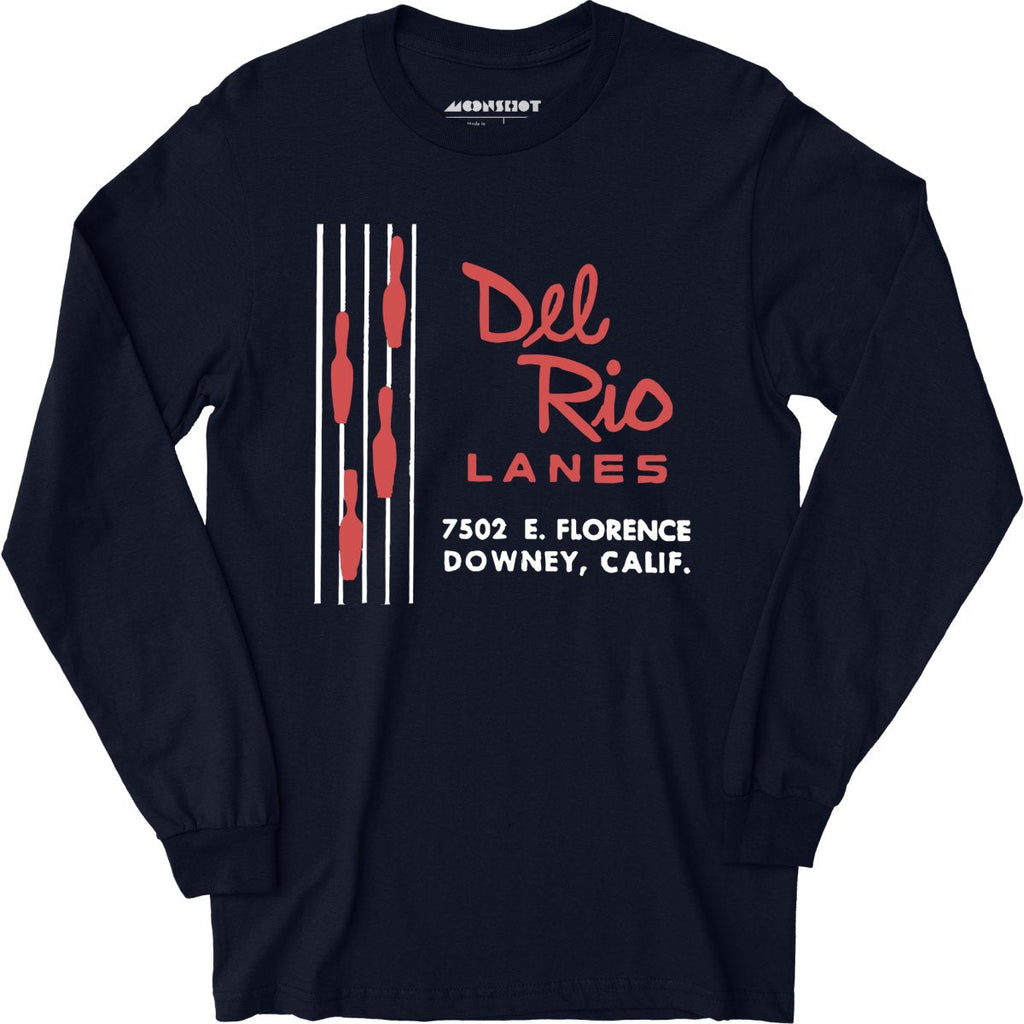 Del Rio Lanes - Downey, CA - Vintage Bowling Alley - Long Sleeve