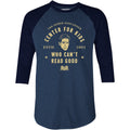 Derek Zoolander Center for Kids Who Can't Read Good - 3/4 Sleeve Raglan