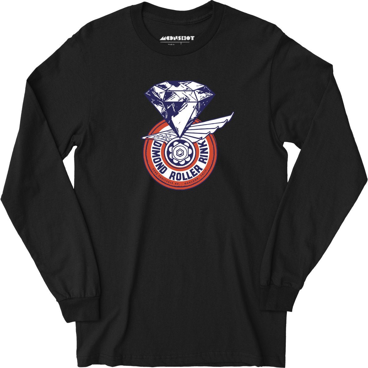 Dimond Roller Rink - Oakland, CA - Vintage Roller Rink - Long Sleeve