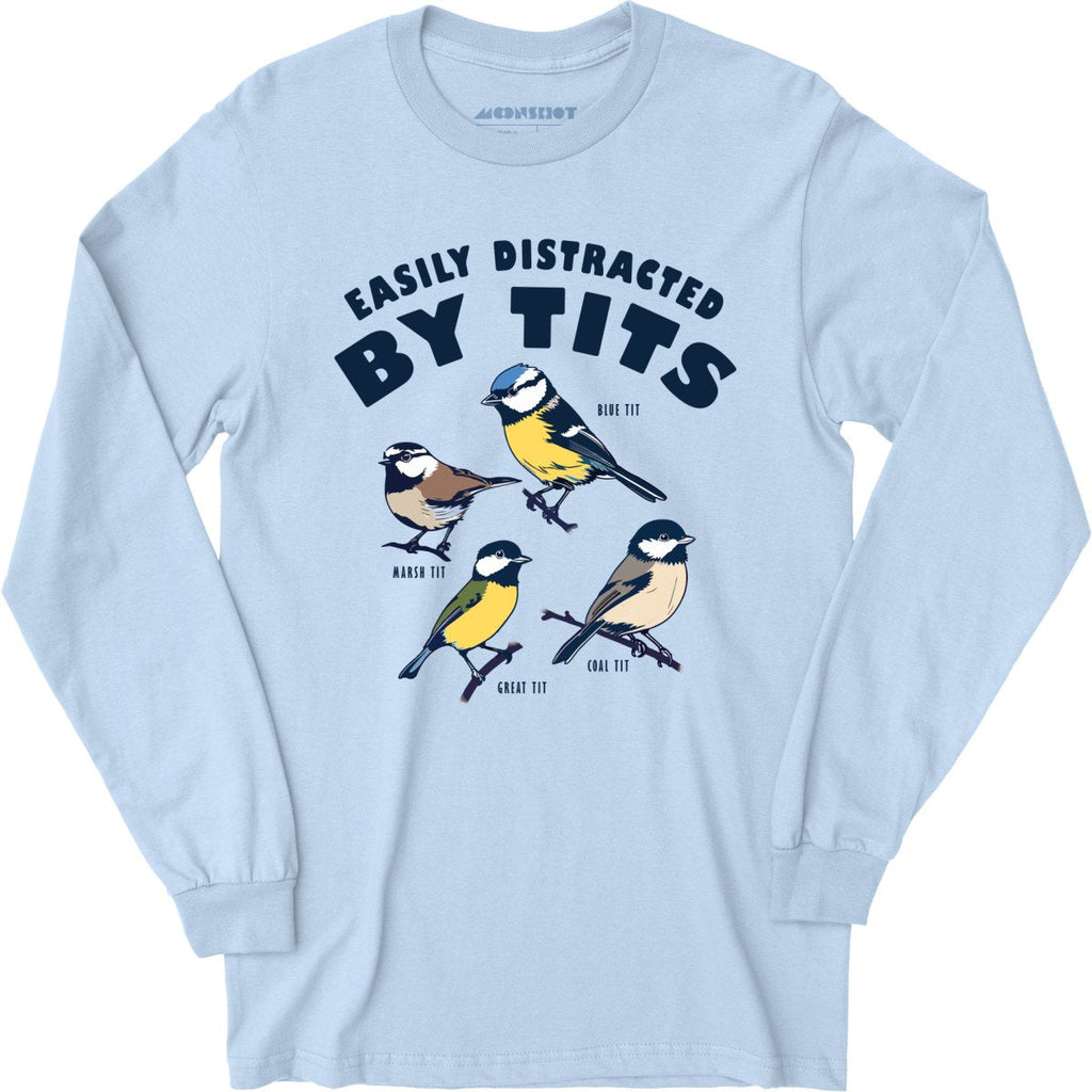Easily Distracted Birds - Long Sleeve