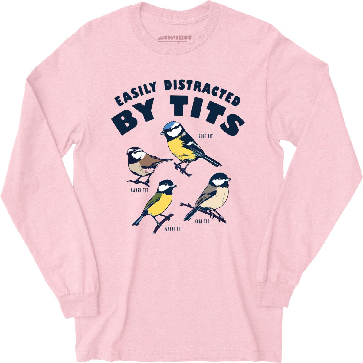 Easily Distracted Birds - Long Sleeve