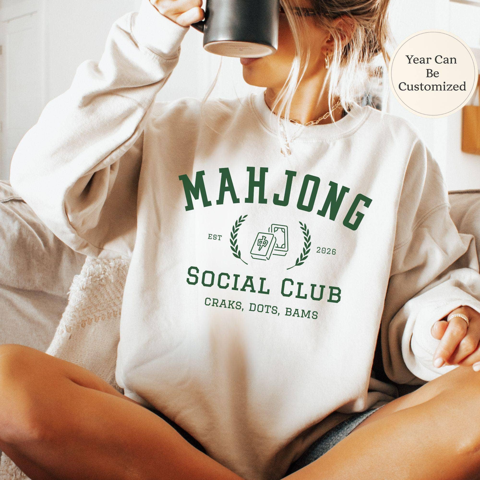 Mahjong Social Club Sweatshirt