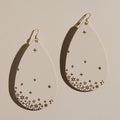 Ecru Starscape Teardrops