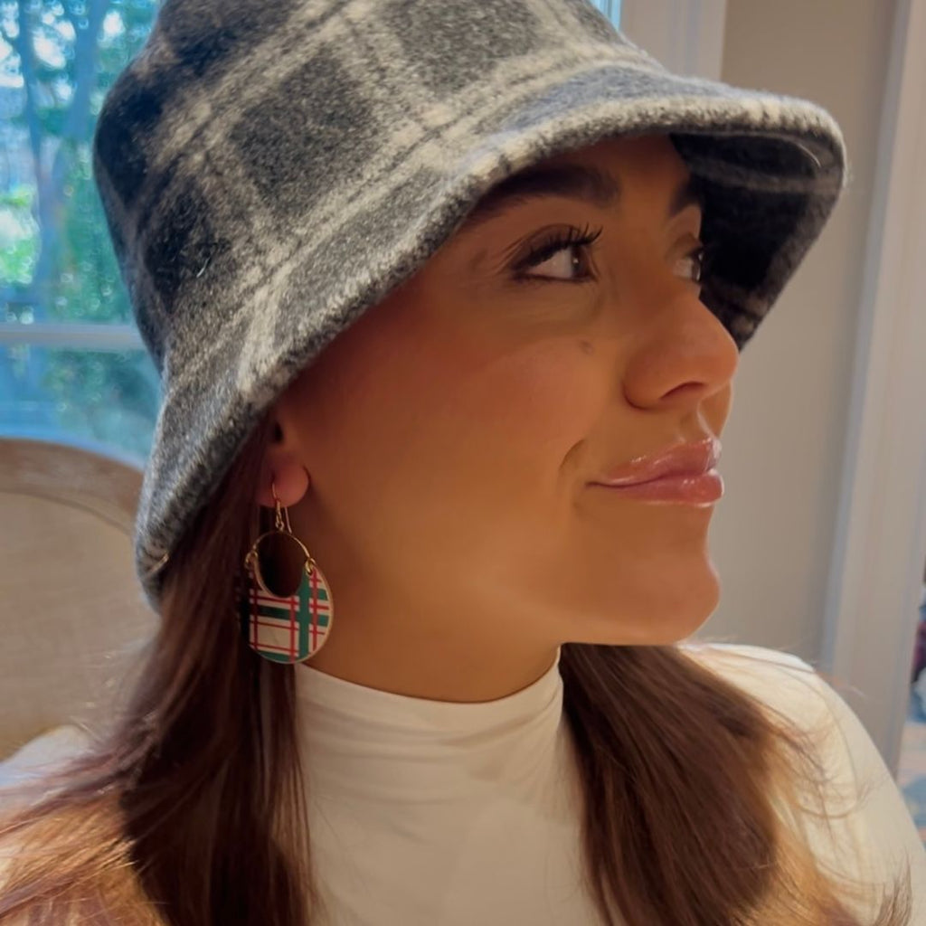 Ecru Tartan Ninas