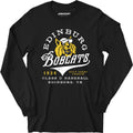 Edinburg Bobcats - Texas - Vintage Defunct Baseball Teams - Long Sleeve