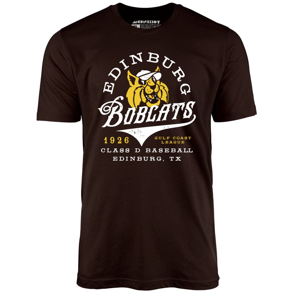 Edinburg Bobcats - Texas - Vintage Defunct Baseball Teams - Unisex