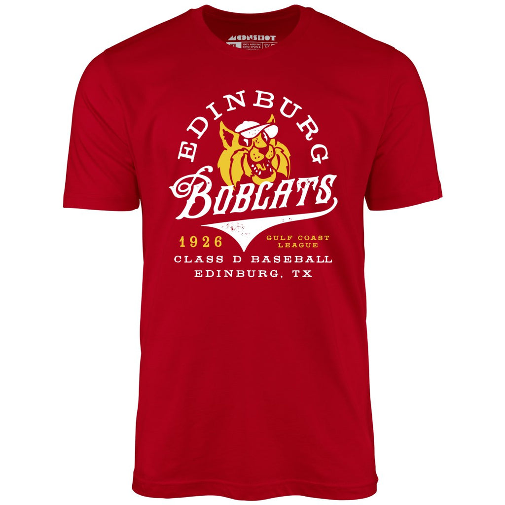 Edinburg Bobcats - Texas - Vintage Defunct Baseball Teams - Unisex