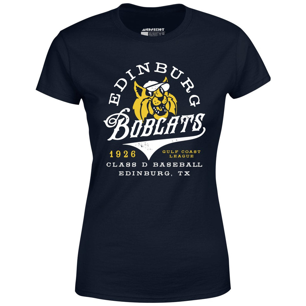 Edinburg Bobcats - Texas - Vintage Defunct Baseball Teams - Women's