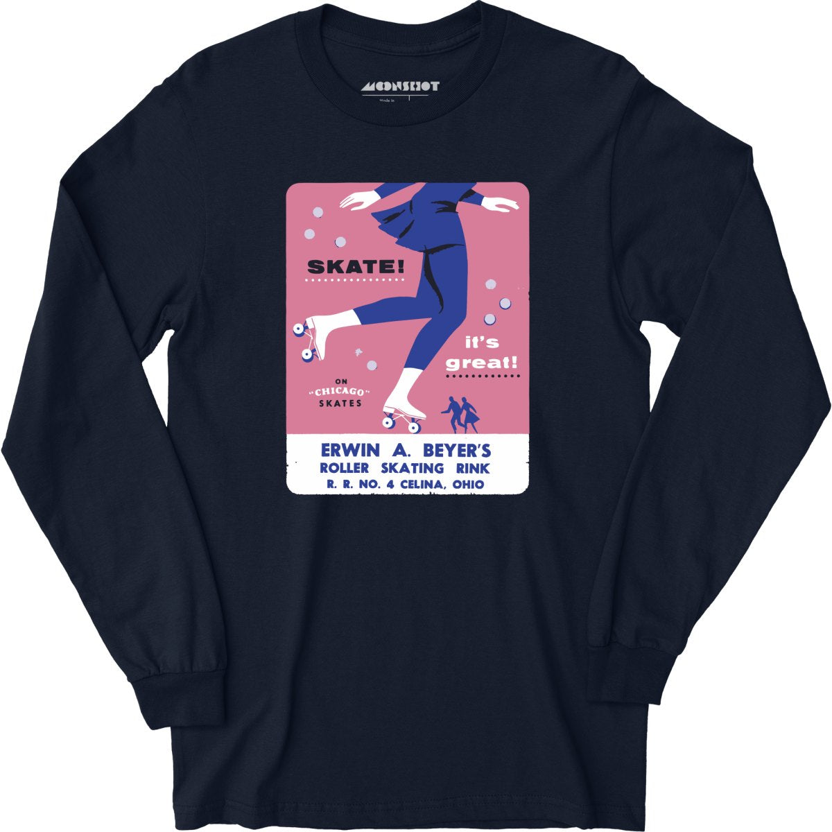 Erwin A. Beyer's - Celina, OH - Vintage Roller Rink - Long Sleeve