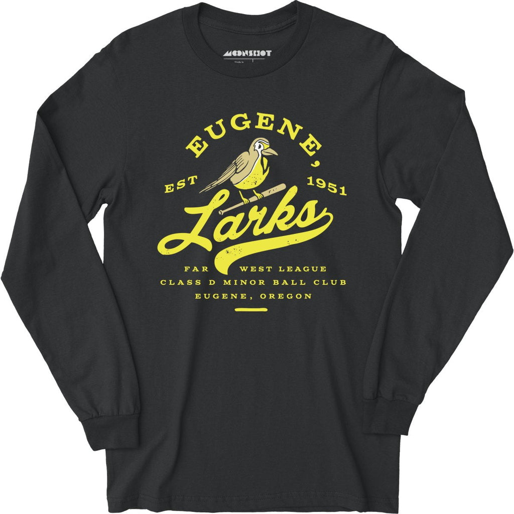 Eugene Larks - Oregon - Vintage Defunct Baseball Teams - Long Sleeve