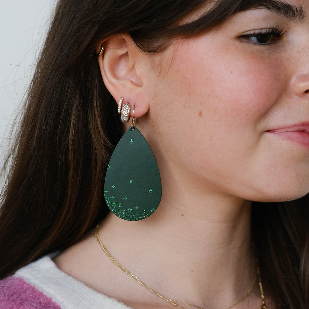 Evergreen Starscape Teardrops