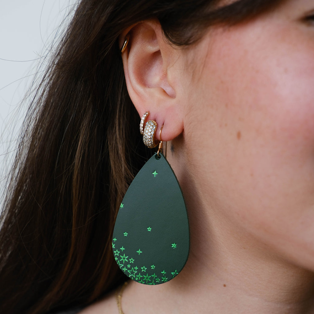 Evergreen Starscape Teardrops