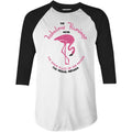 Fabulous Flamingo Hotel - Vintage Las Vegas - 3/4 Sleeve Raglan